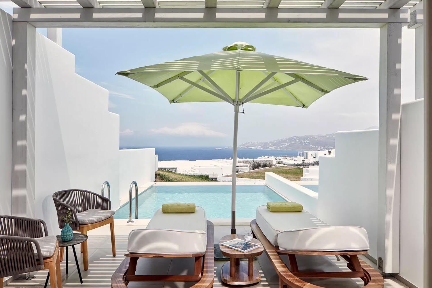 Naia Suite with Private Pool & direct Sea view LuxuriaVacations