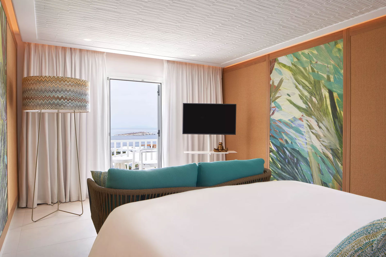 NISSOS Junior Suite with Sea View LuxuriaVacations