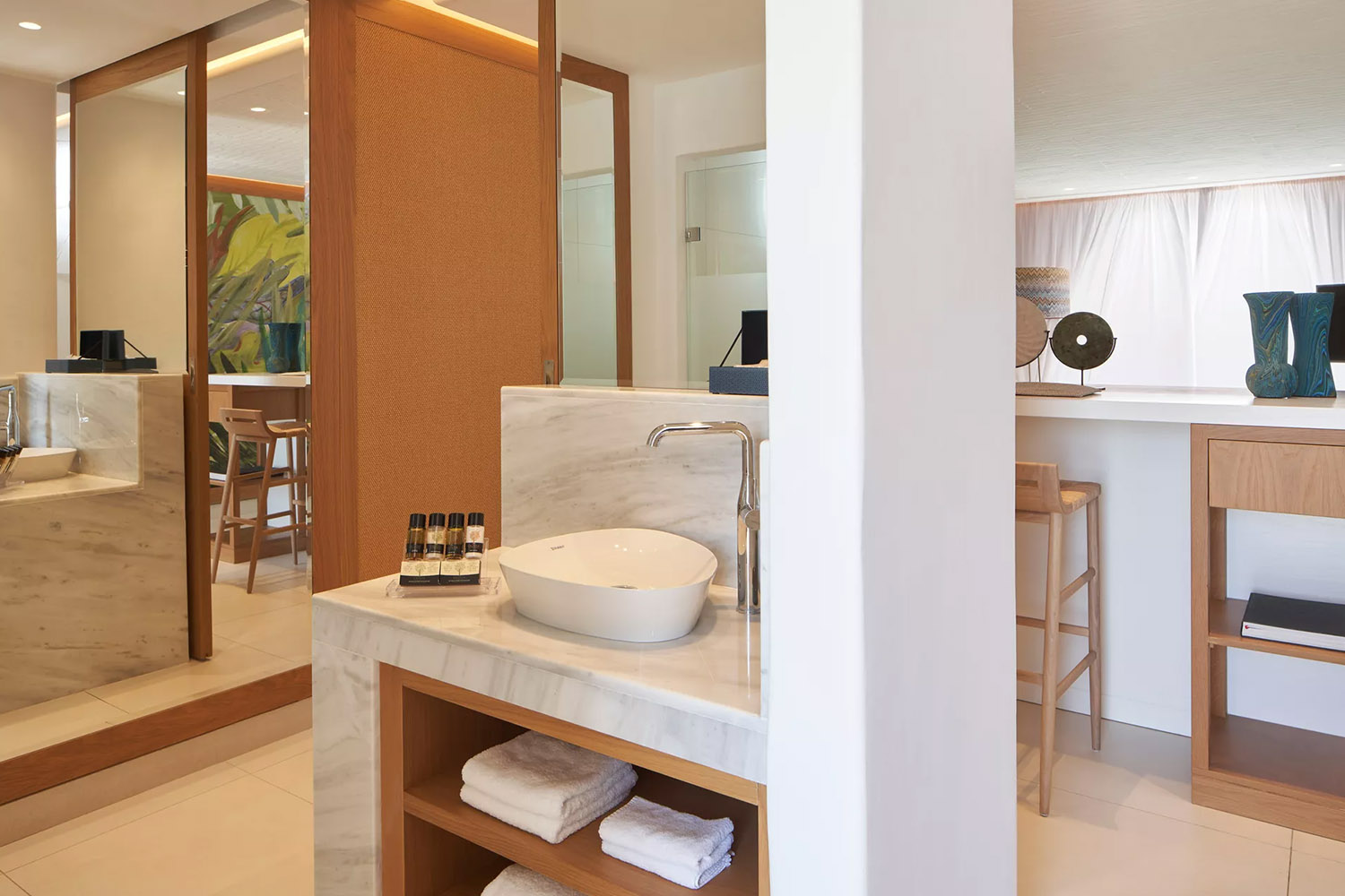 NISSOS Junior Suite with Sea View LuxuriaVacations