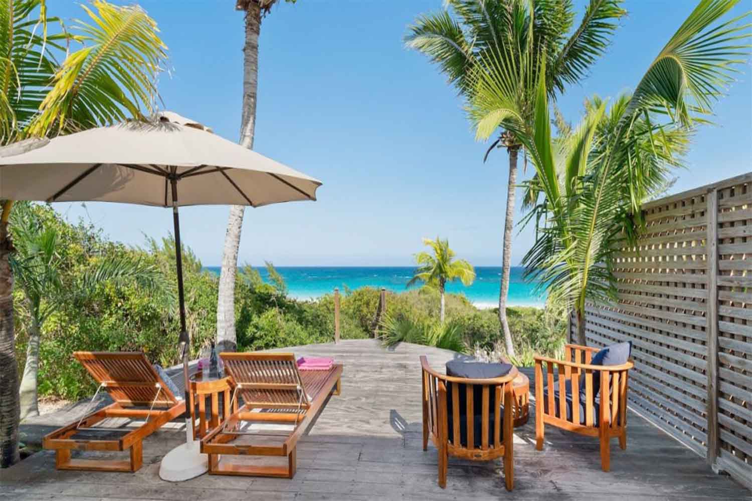 Ocean Front 1-Bedroom Cottages LuxuriaVacations