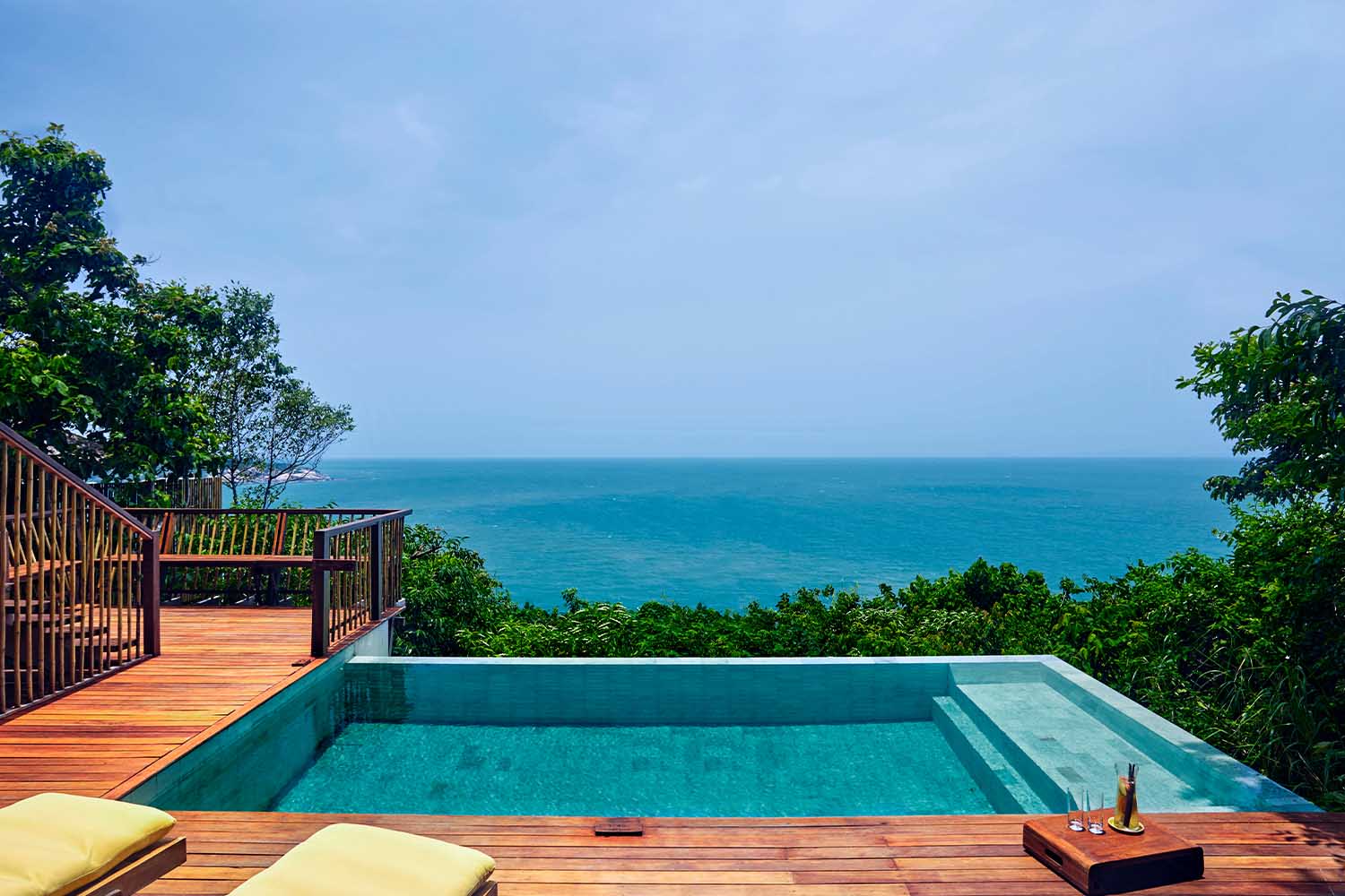 Ocean Front Pool Villa LuxuriaVacations