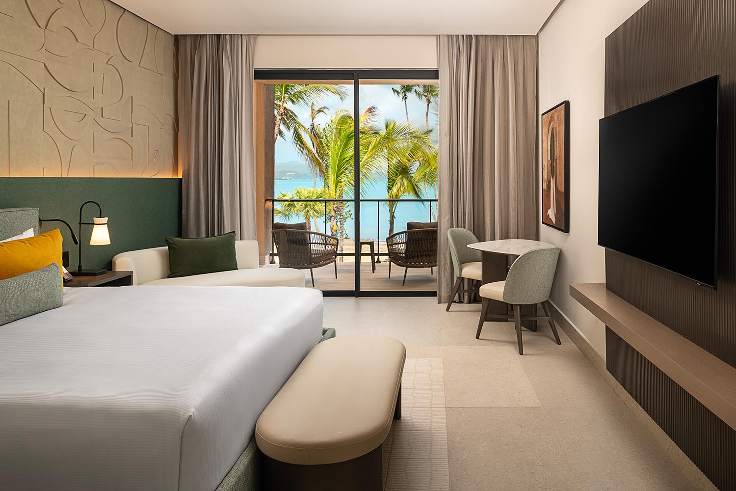 Ocean Front Room - 1 King Bed LuxuriaVacations
