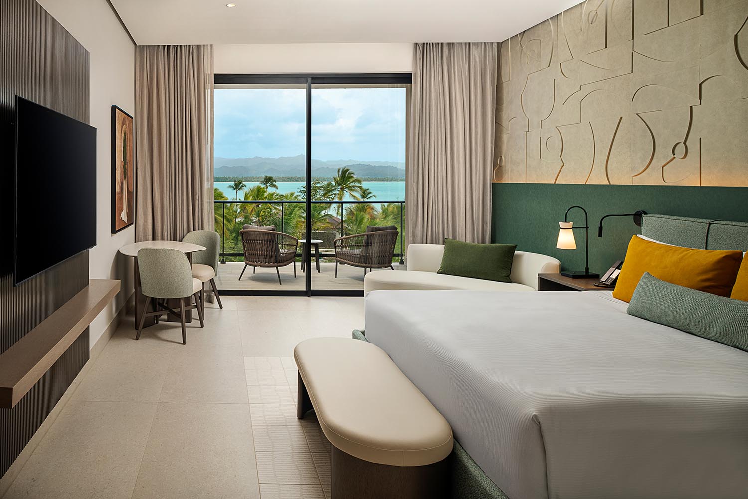 Ocean Front Room - 1 King Bed LuxuriaVacations