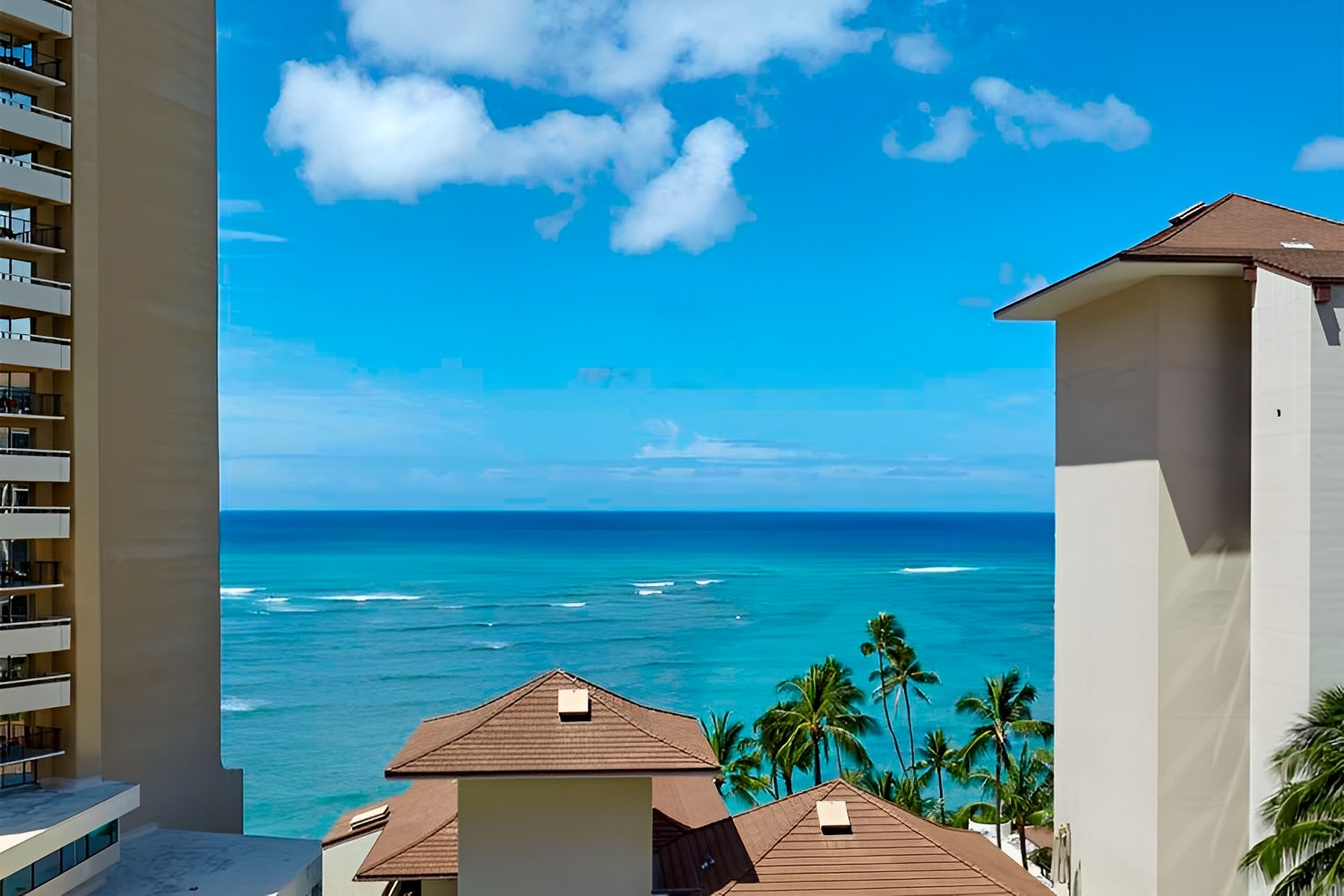 Ocean View One King Bed LuxuriaVacations