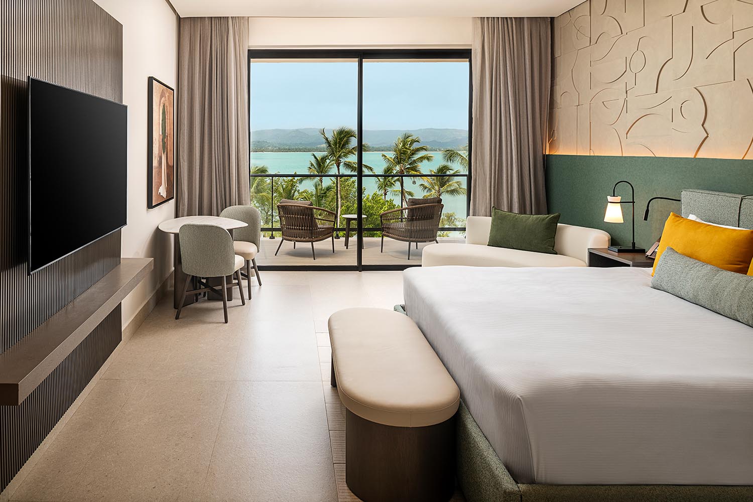 Ocean View Room - 1 King Bed LuxuriaVacations