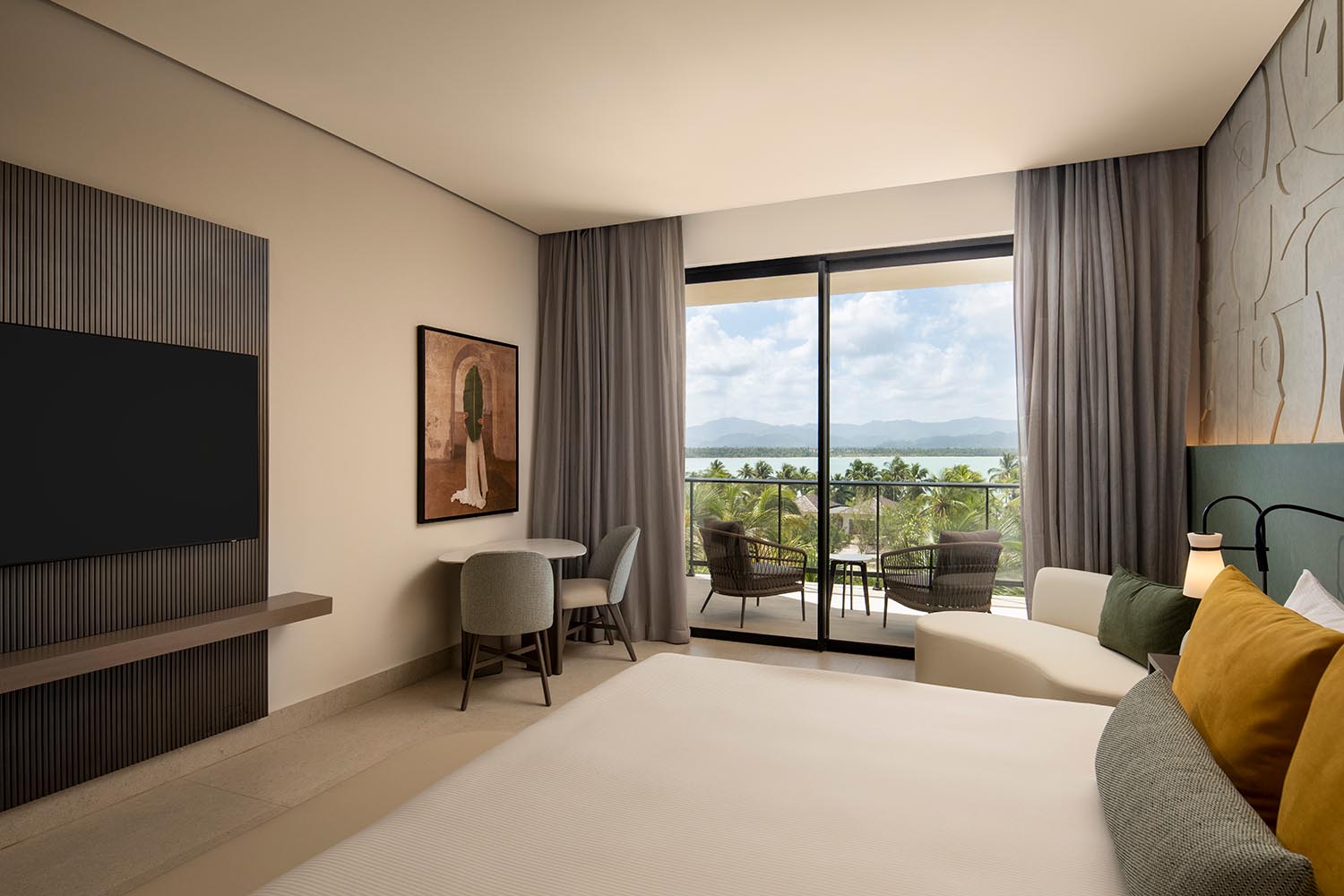 Ocean View Room - 1 King Bed LuxuriaVacations