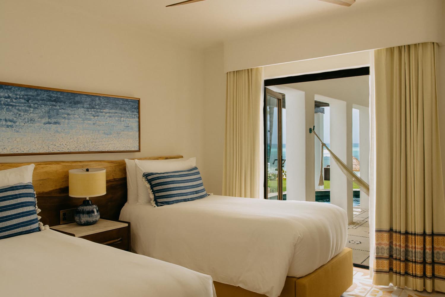 Oceanfront Two Bedroom Plunge Pool Suite LuxuriaVacations