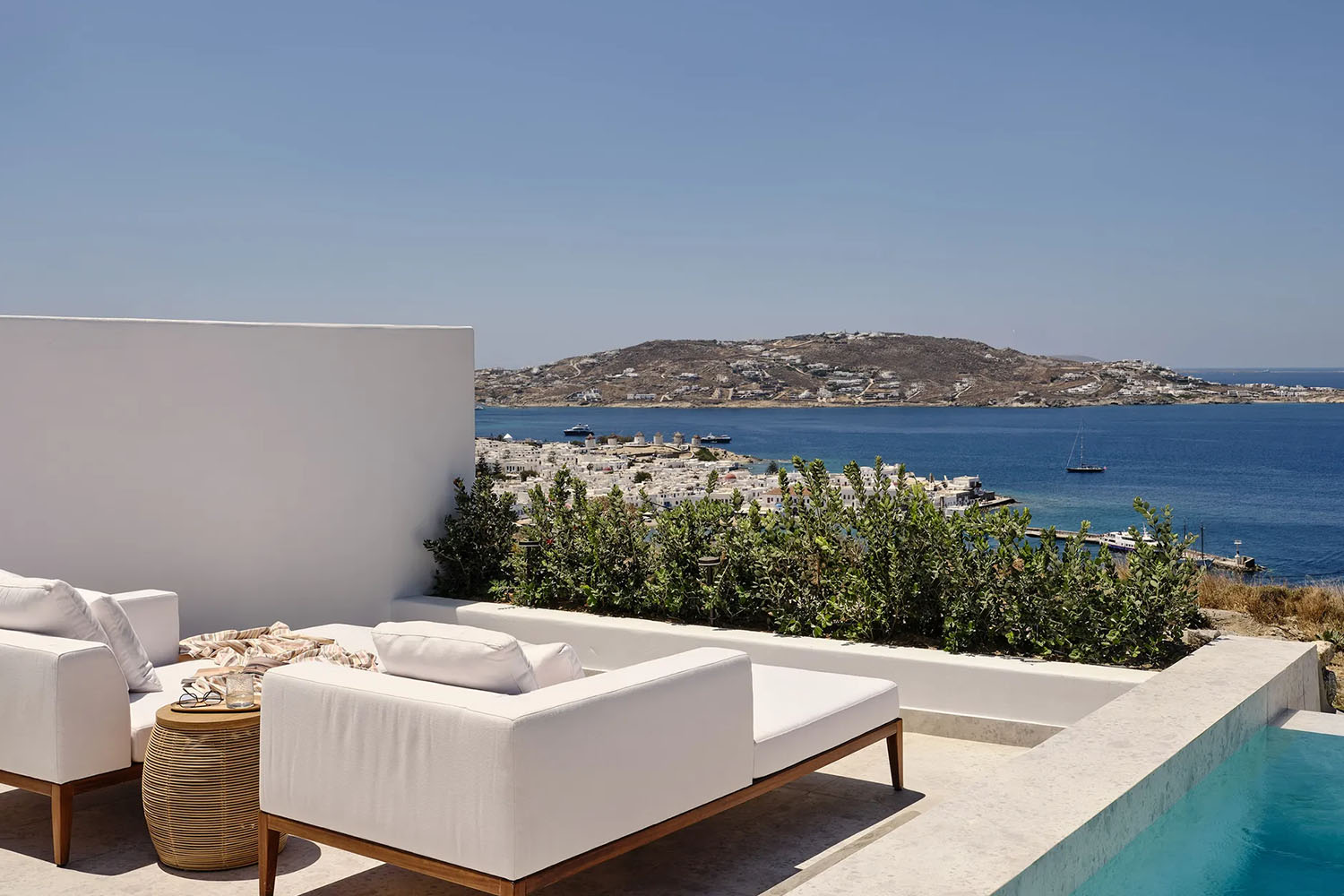 OMICRON Two Bedroom Maisonette with Private Pool & Sea View LuxuriaVacations
