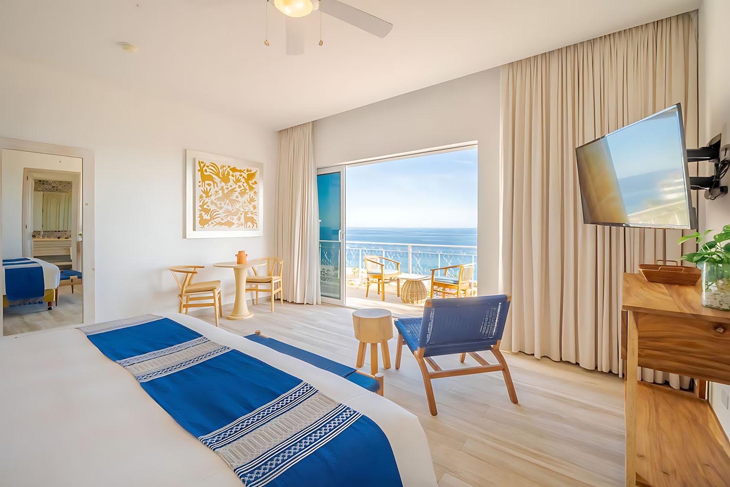 One Bedroom Balcony Ocean View Suite LuxuriaVacations