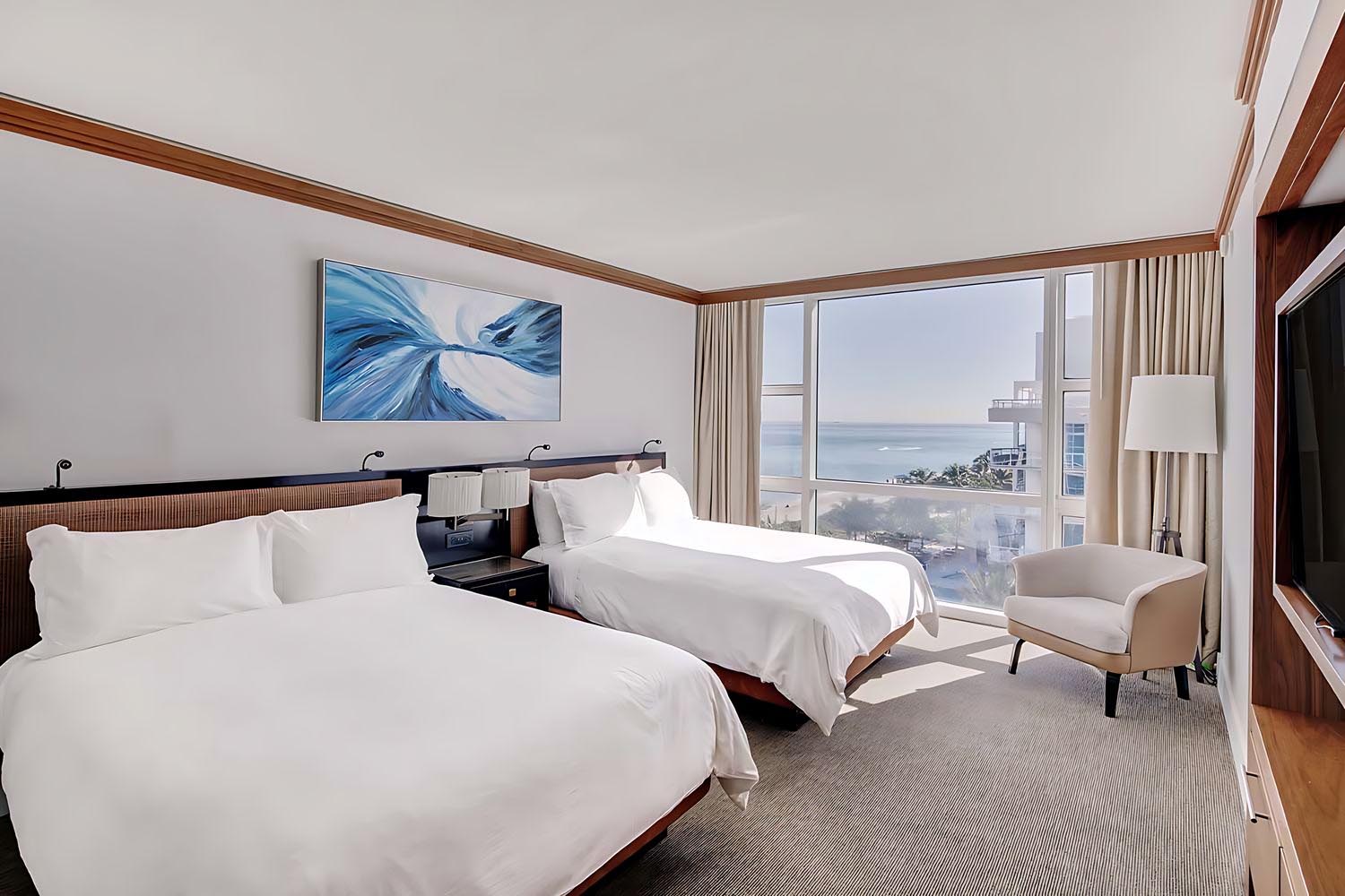 One bedroom luxury apartment Two Queen Beds with Ocean View LuxuriaVacations