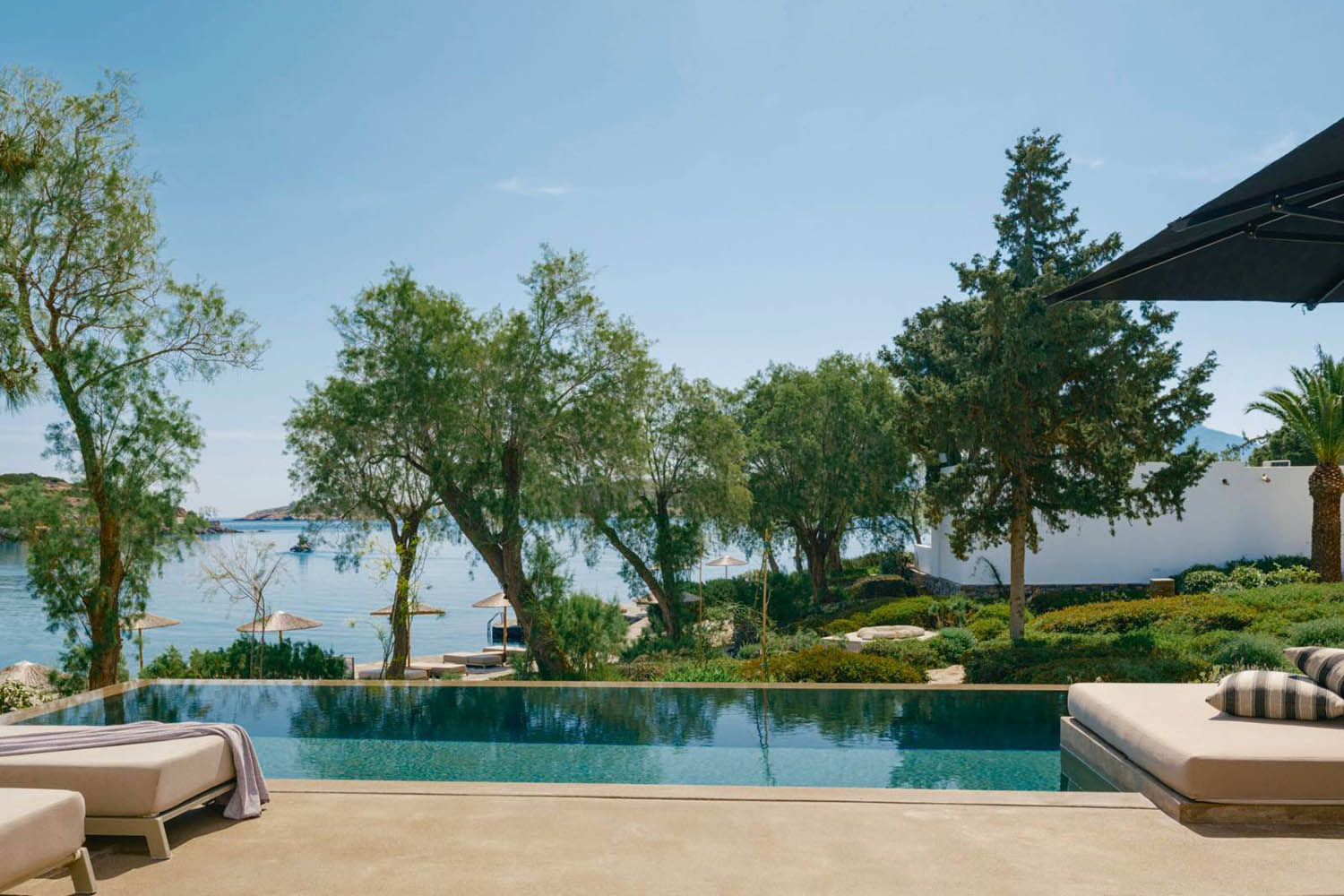 One Bedroom Seafront Villa with Private Pool LuxuriaVacations