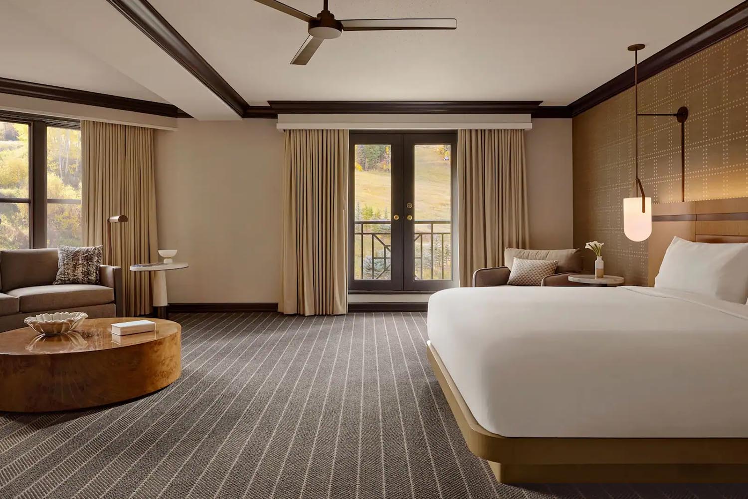 One King Park Junior Suite with Fireplace LuxuriaVacations