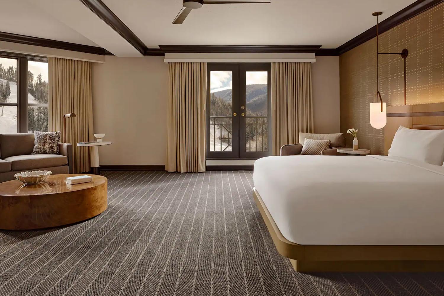 One King Park Junior Suite with Fireplace LuxuriaVacations