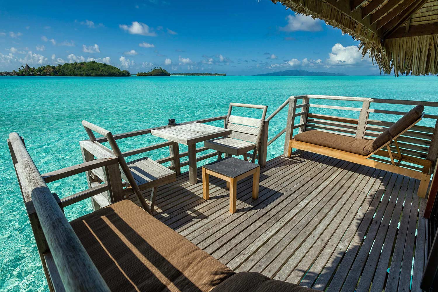 Overwater Bungalow Lagoon View LuxuriaVacations