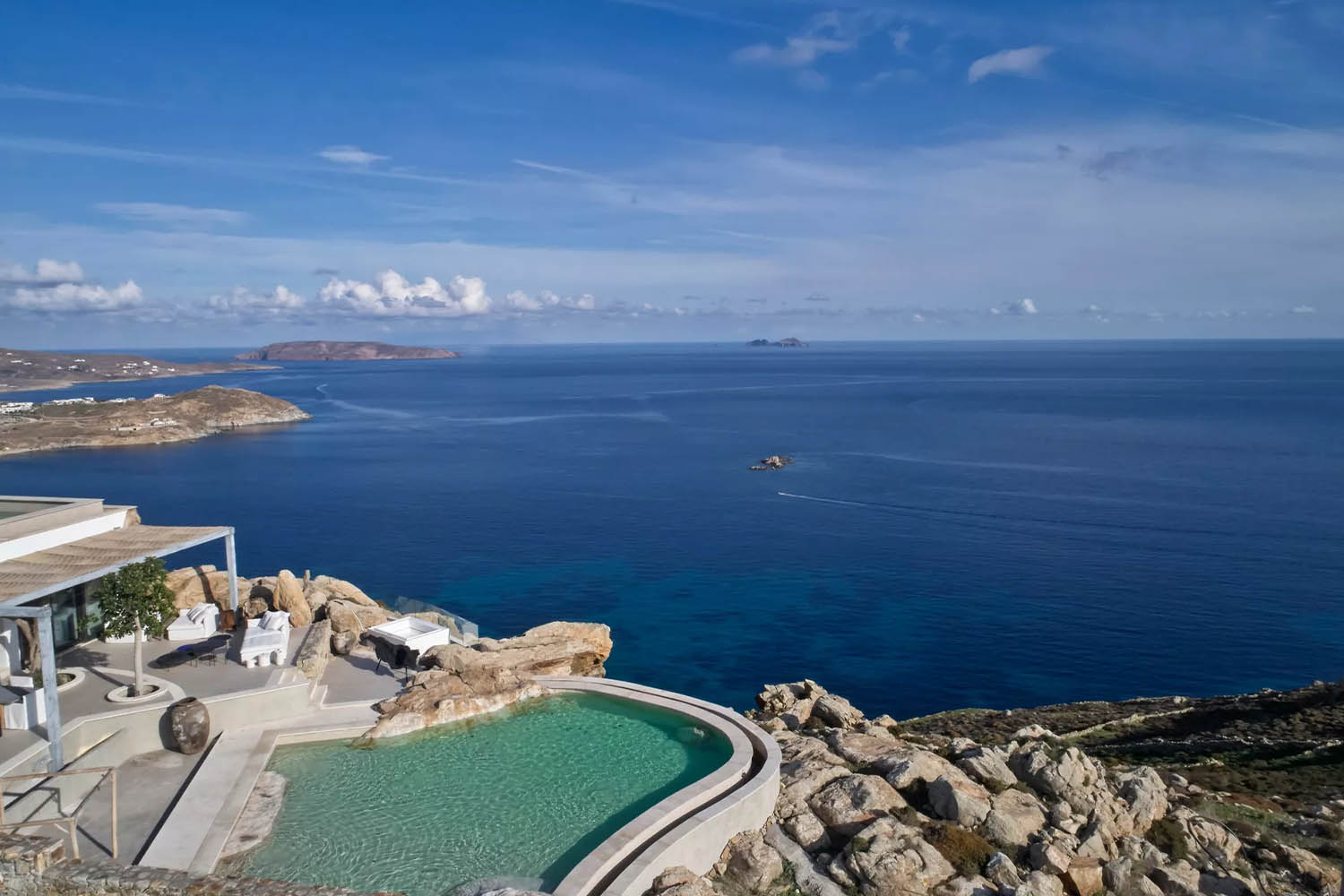 Panoptis Escape 21-Bedroom Villa with 12 Private Pools LuxuriaVacations
