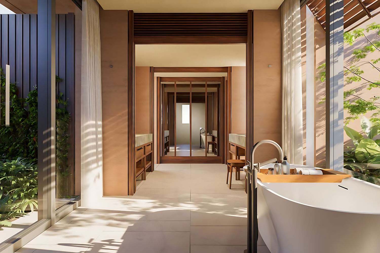 Panoramic view of the cliff Villa, 1 King, sofa bed LuxuriaVacations