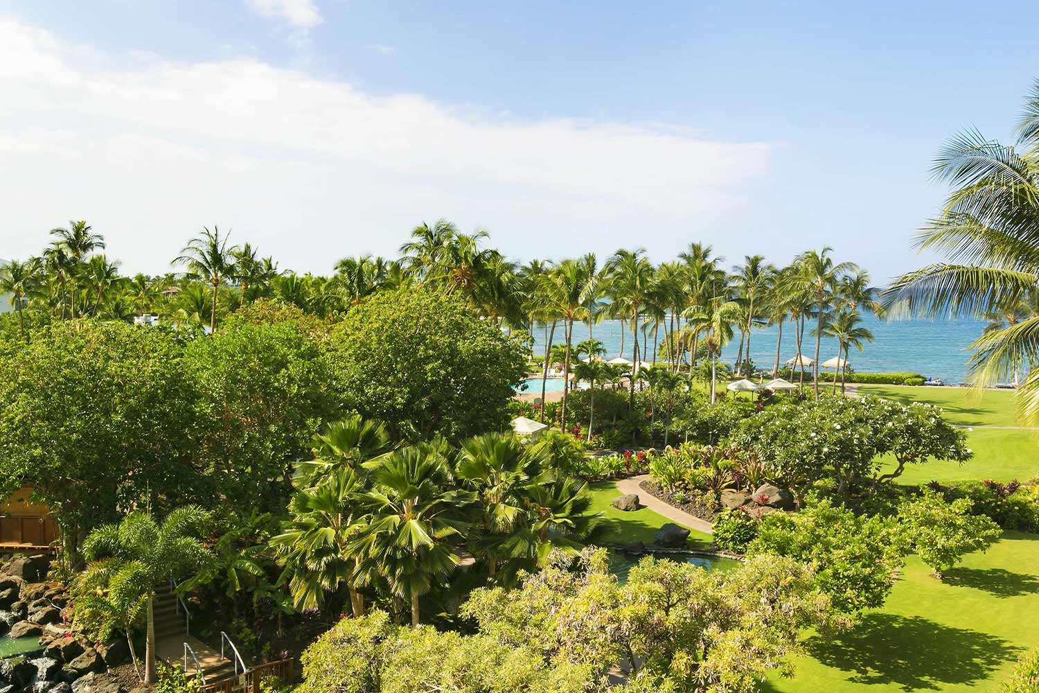 partial ocean view queen/queen LuxuriaVacations