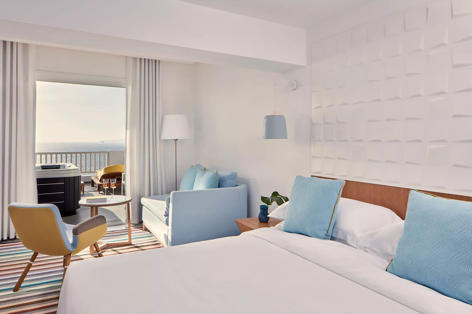 PHOS Superior Room with Sea View & Outdoor Jacuzzi LuxuriaVacations