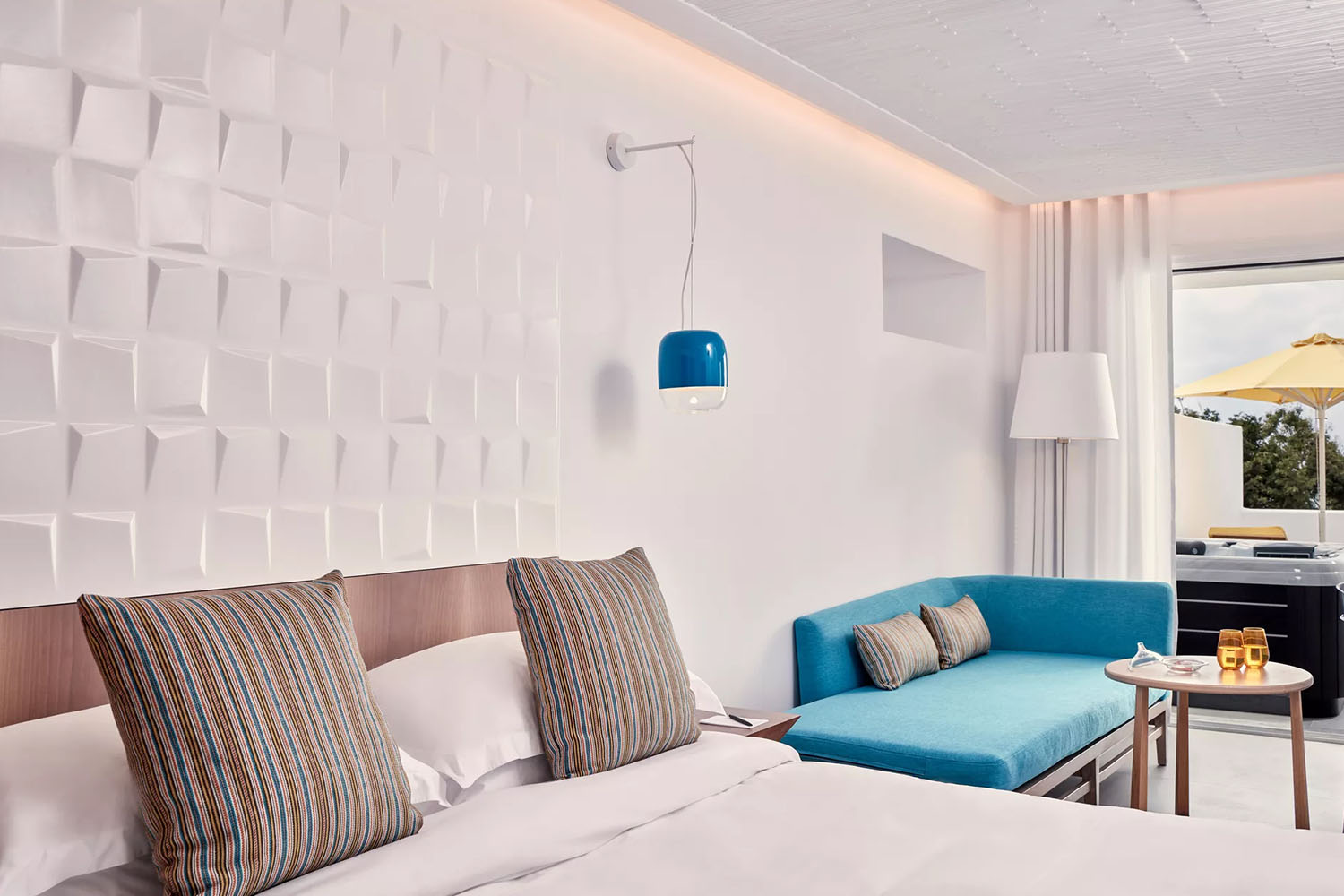 PHOS Superior Room with Sea View & Outdoor Jacuzzi LuxuriaVacations