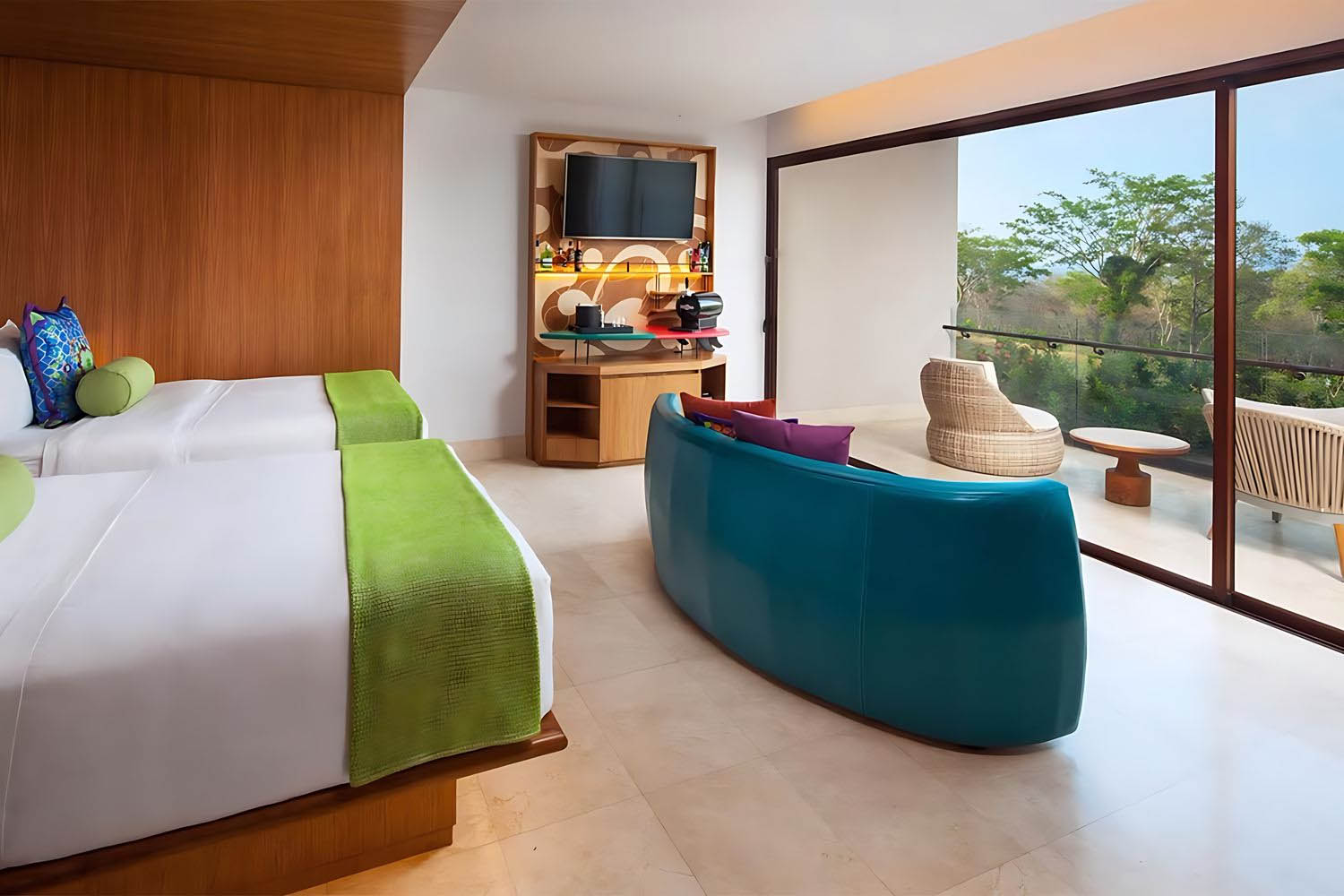 Premier, Guest room, 2 Queen, Ocean view, Balcony LuxuriaVacations
