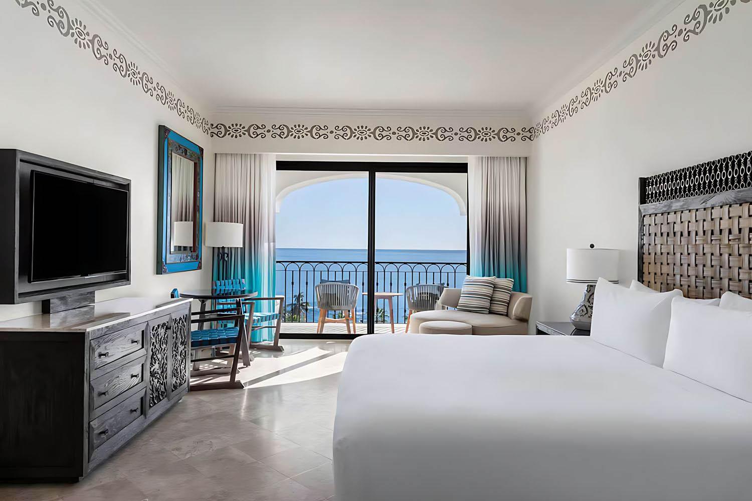 Premier King Parlor Suite Oceanview Balcony LuxuriaVacations