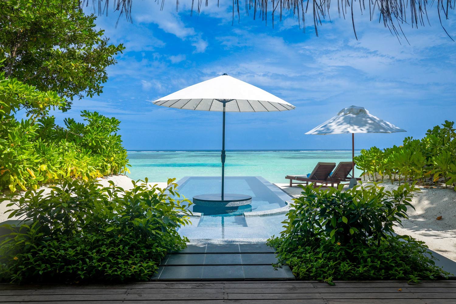 Romantic Pool Beach Villa LuxuriaVacations