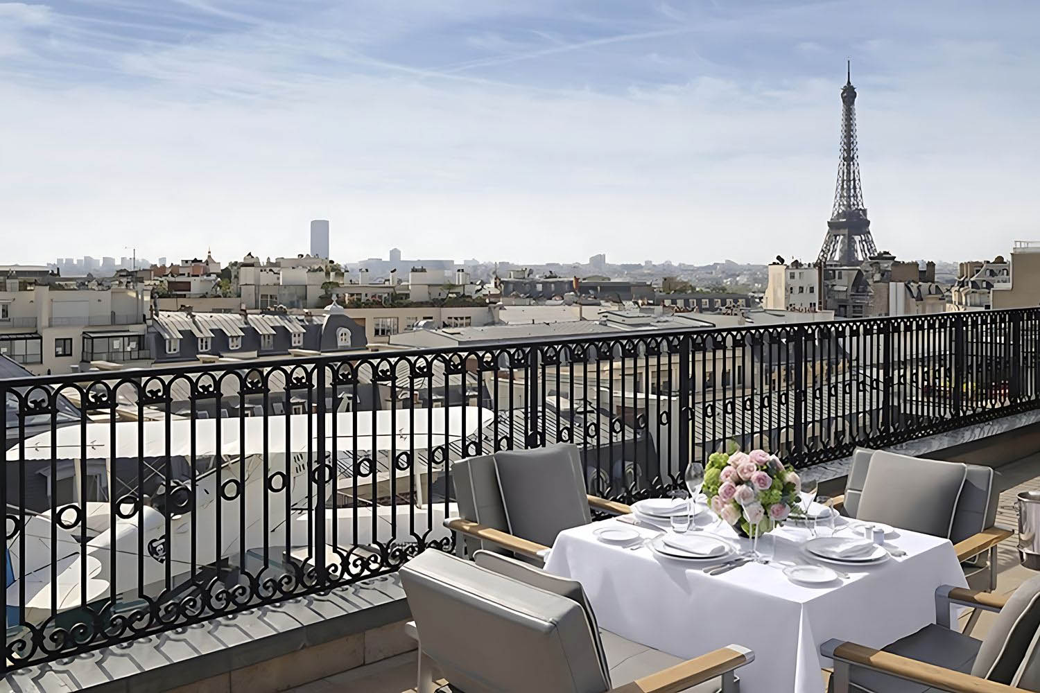 Rooftop Eiffel Suite LuxuriaVacations