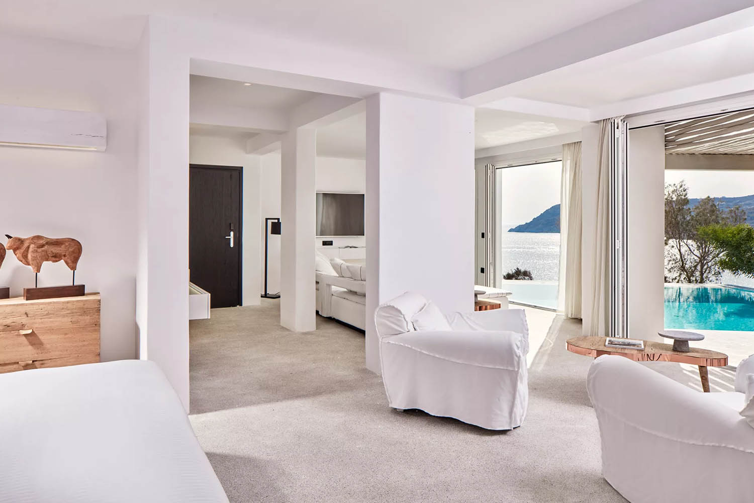 ROYAL Suite Sea View with Private Pool LuxuriaVacations