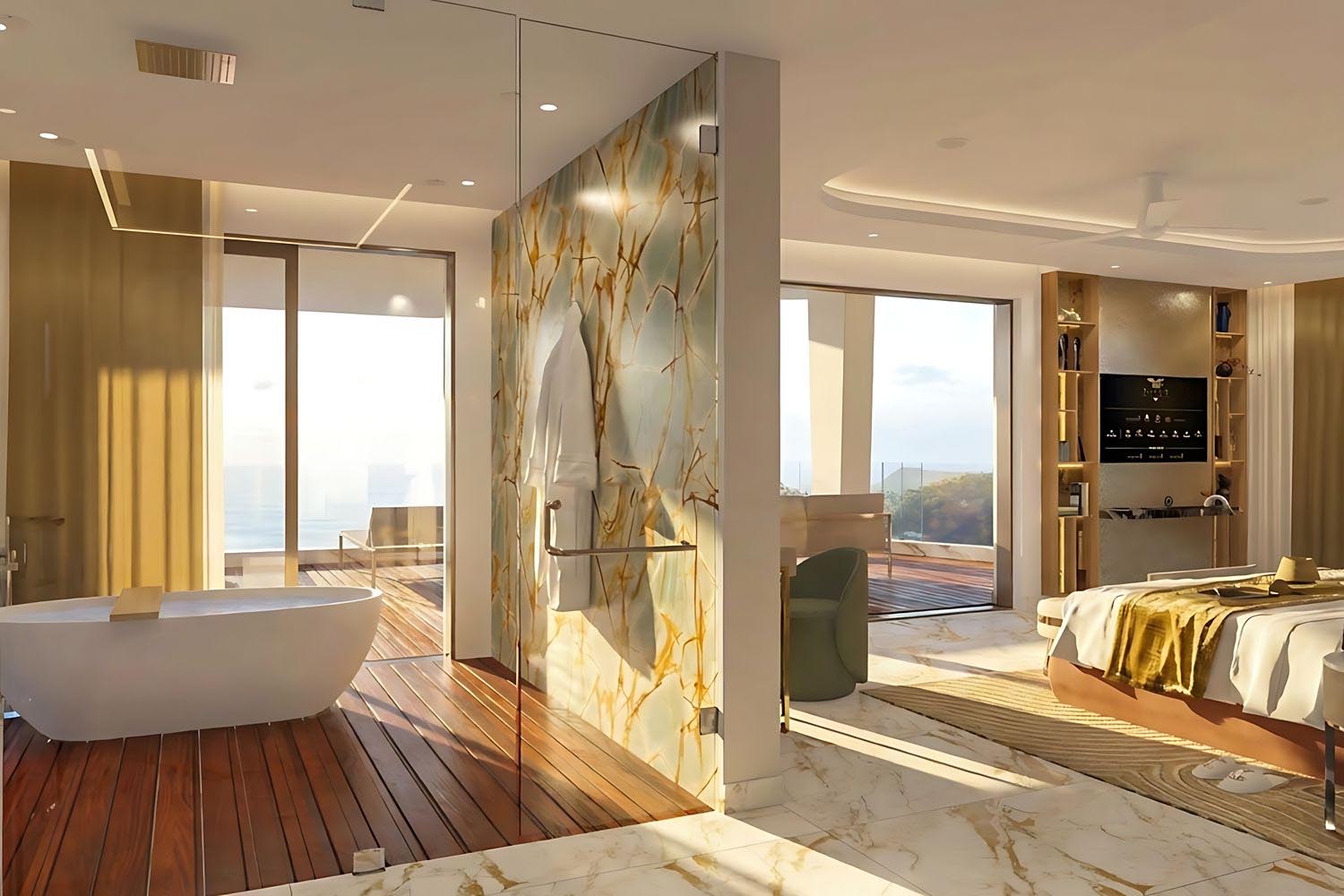 Sanctuary Two Bedroom Skyline Penthouse LuxuriaVacations