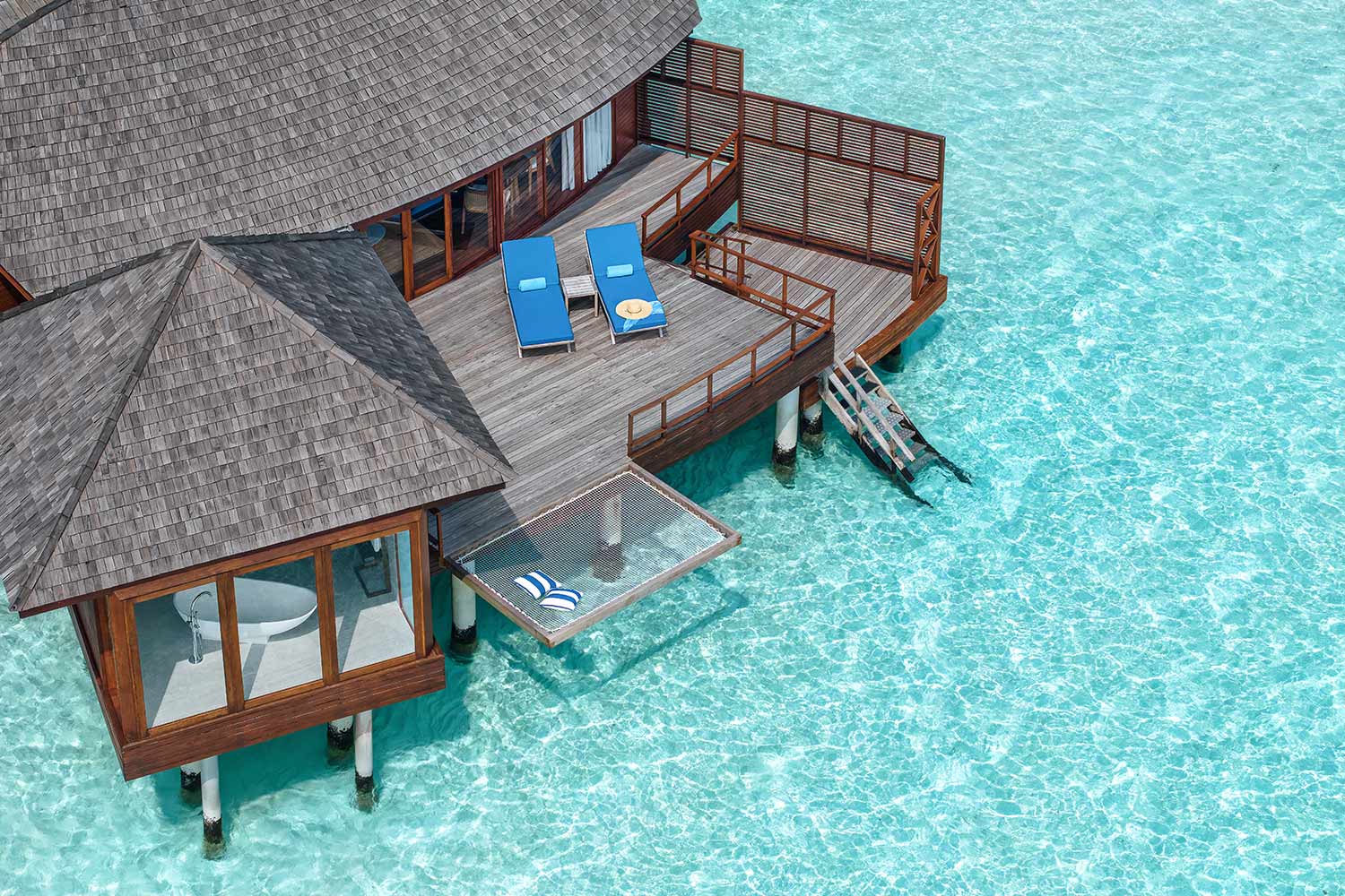 Sunrise Over Water Villa LuxuriaVacations