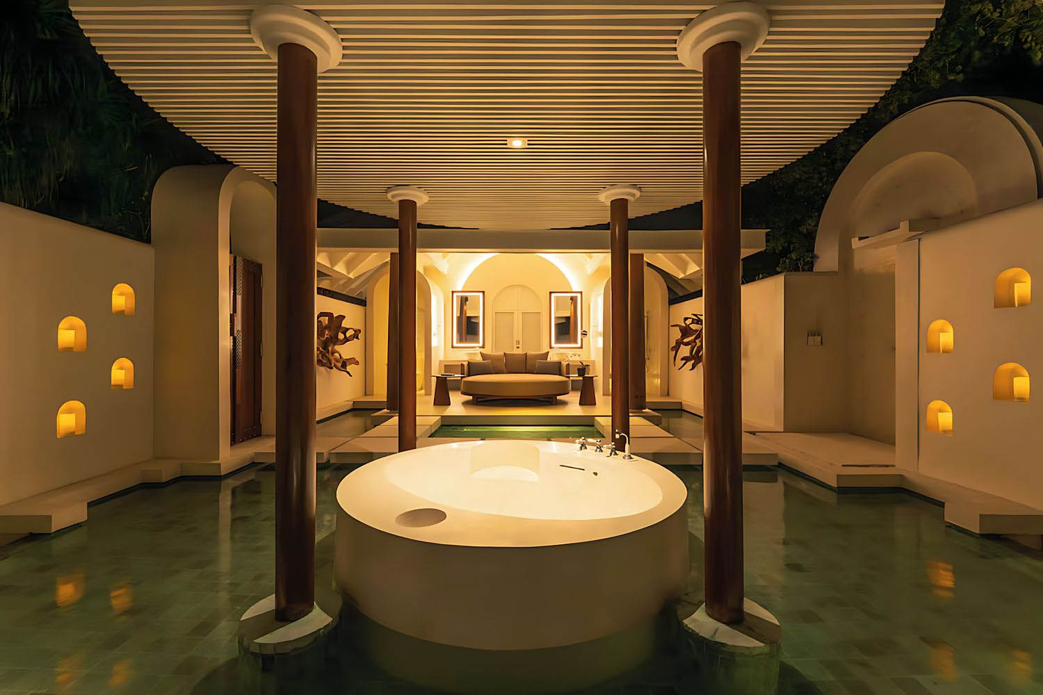 Sunset Beach Pool Villa LuxuriaVacations