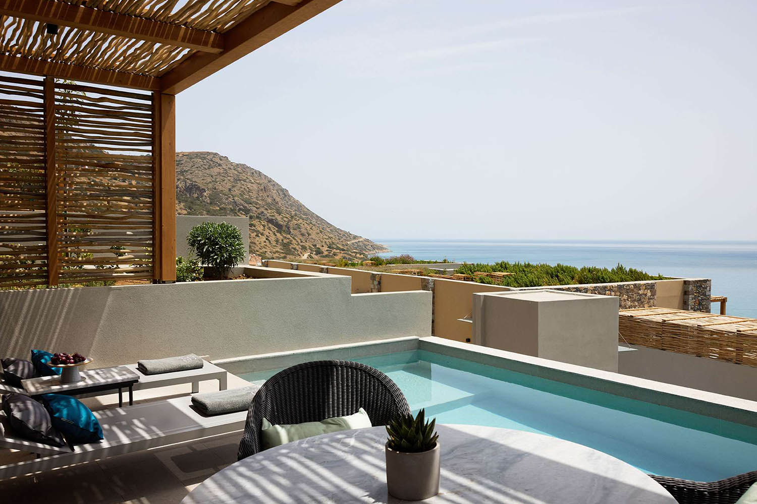 Superior Family Room with Private Pool - Sea View LuxuriaVacations