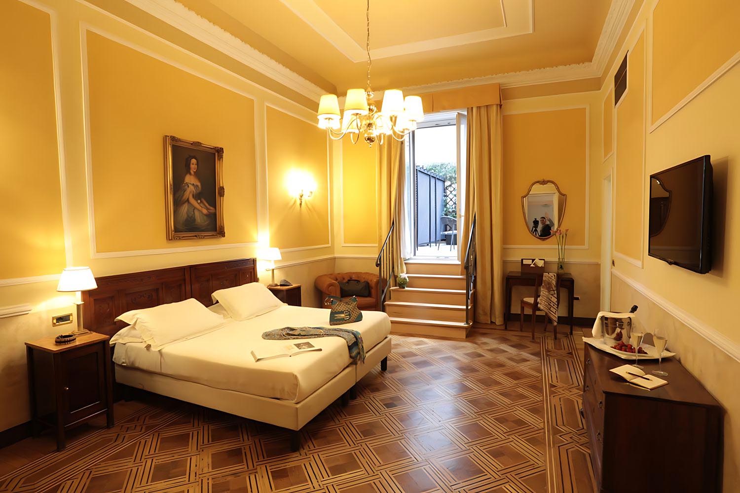 Terrace Junior Suite LuxuriaVacations