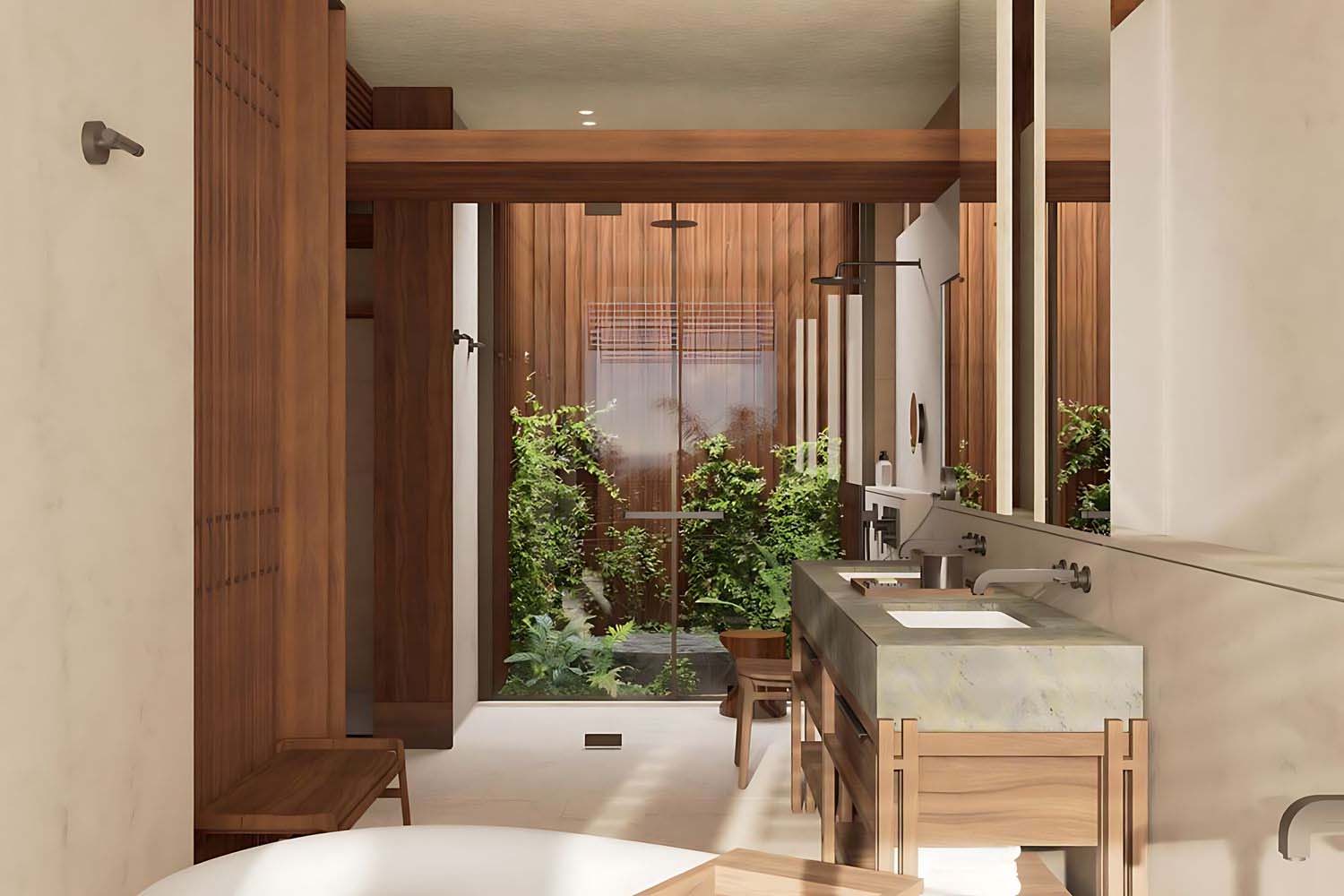 Terrace with ocean view Room, 2 Queen LuxuriaVacations