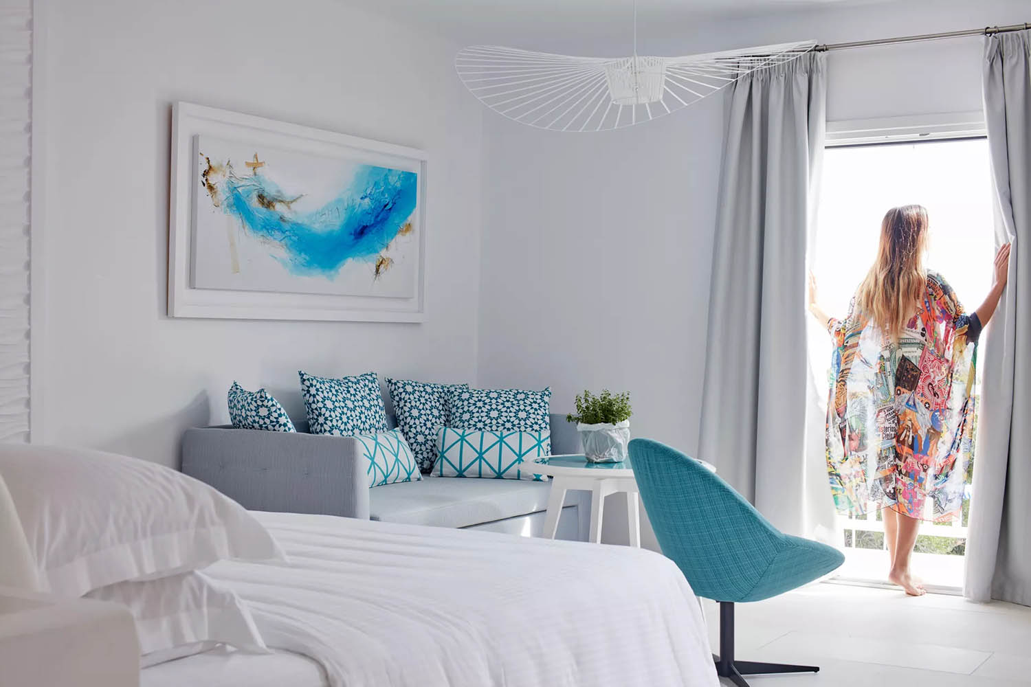 THALASSA Suite with Private Pool & Sea View LuxuriaVacations
