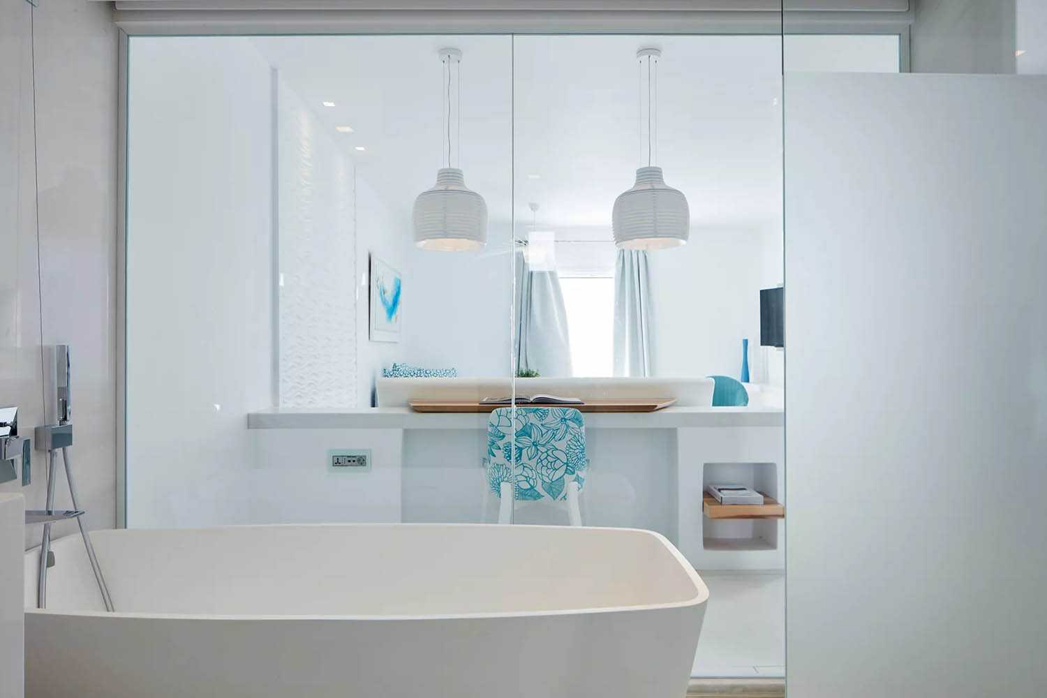 THALASSA Suite with Private Pool & Sea View LuxuriaVacations