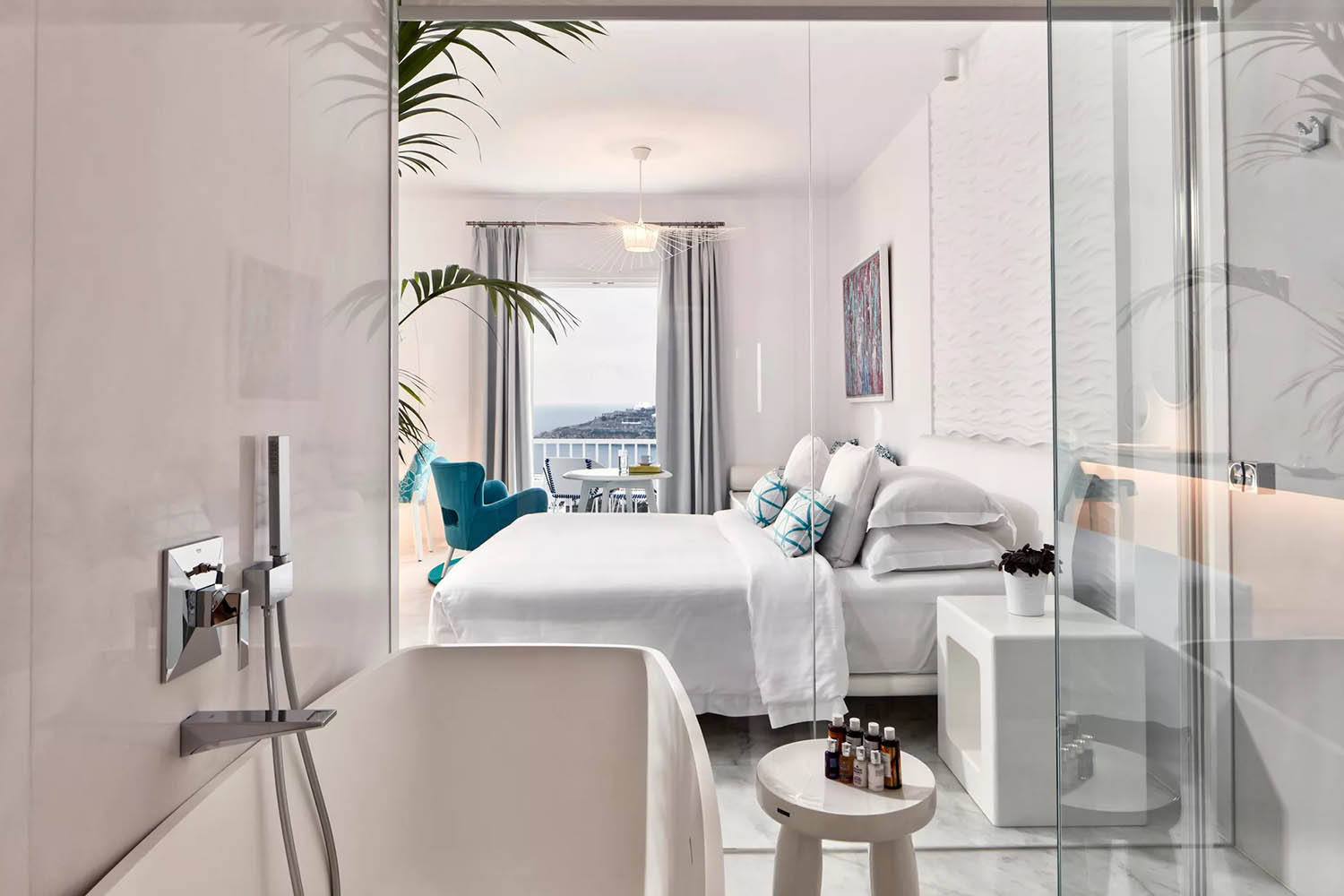 THALASSA Suite with Sea View LuxuriaVacations