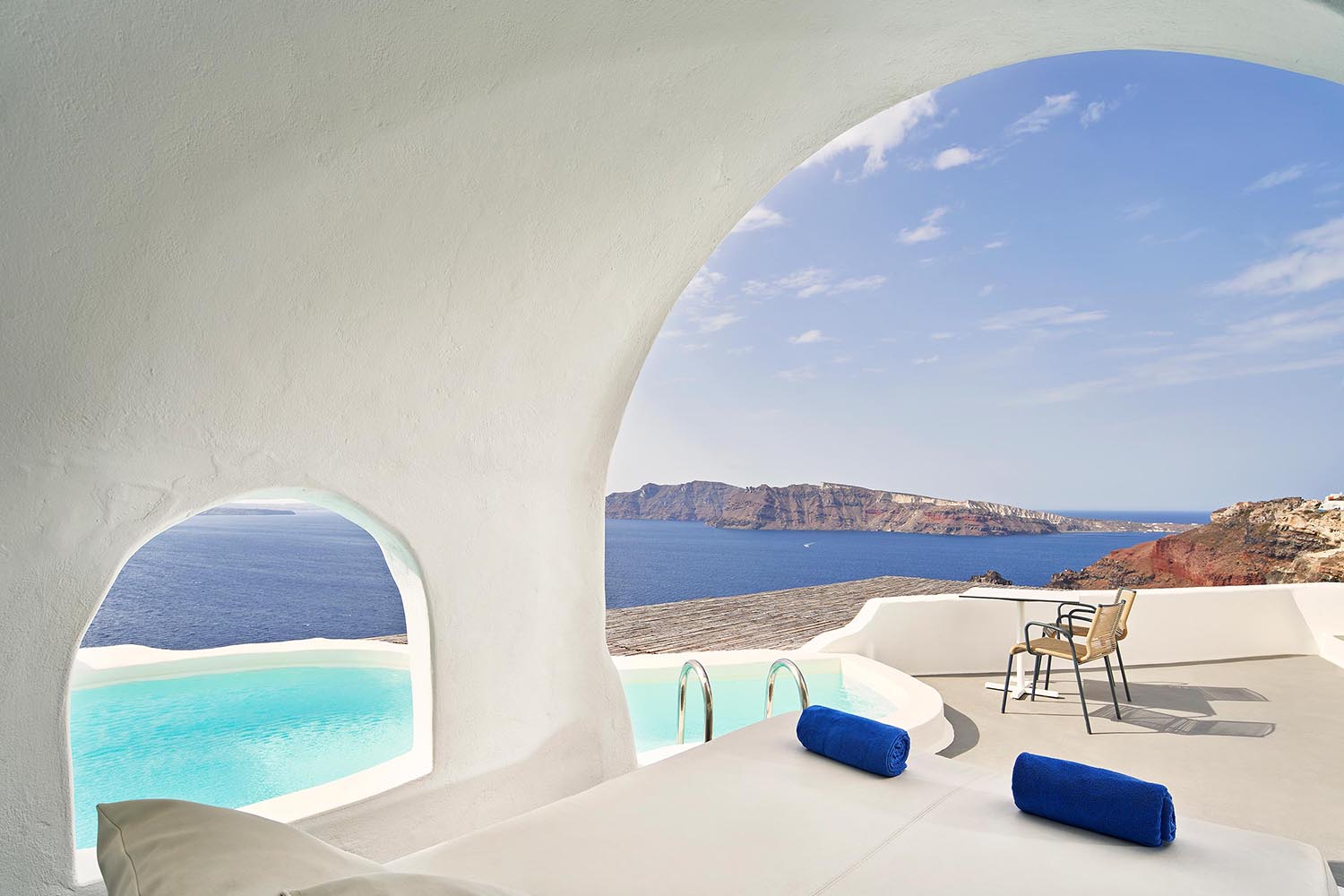 The Terrace Pool Suite - Pelagos House LuxuriaVacations