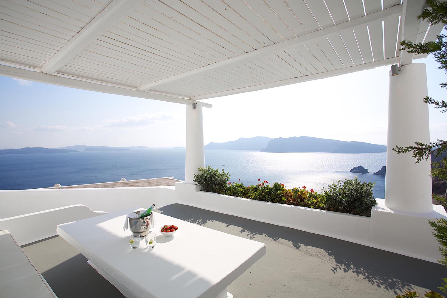 The Terrace Pool Suite - Pelagos House LuxuriaVacations