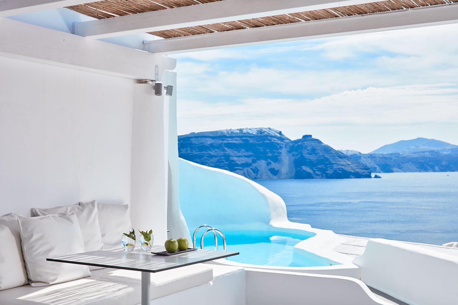The Terrace Pool Suite - Pelagos House LuxuriaVacations