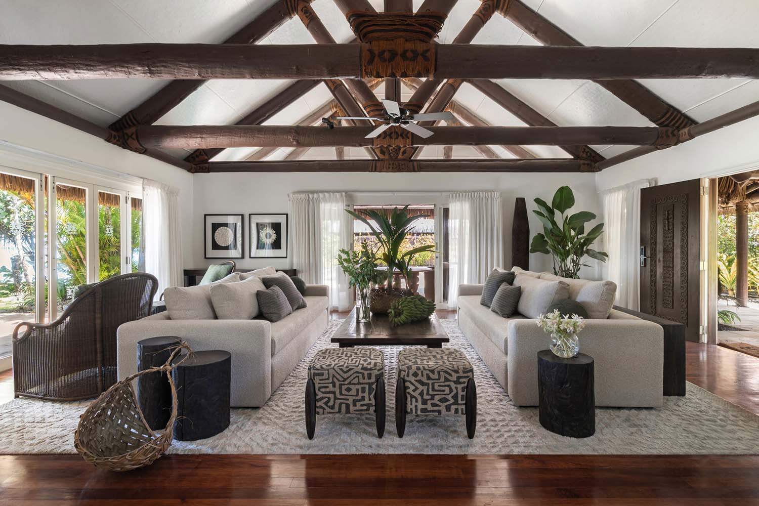Three Bedroom Beachfront Pool Residence LuxuriaVacations