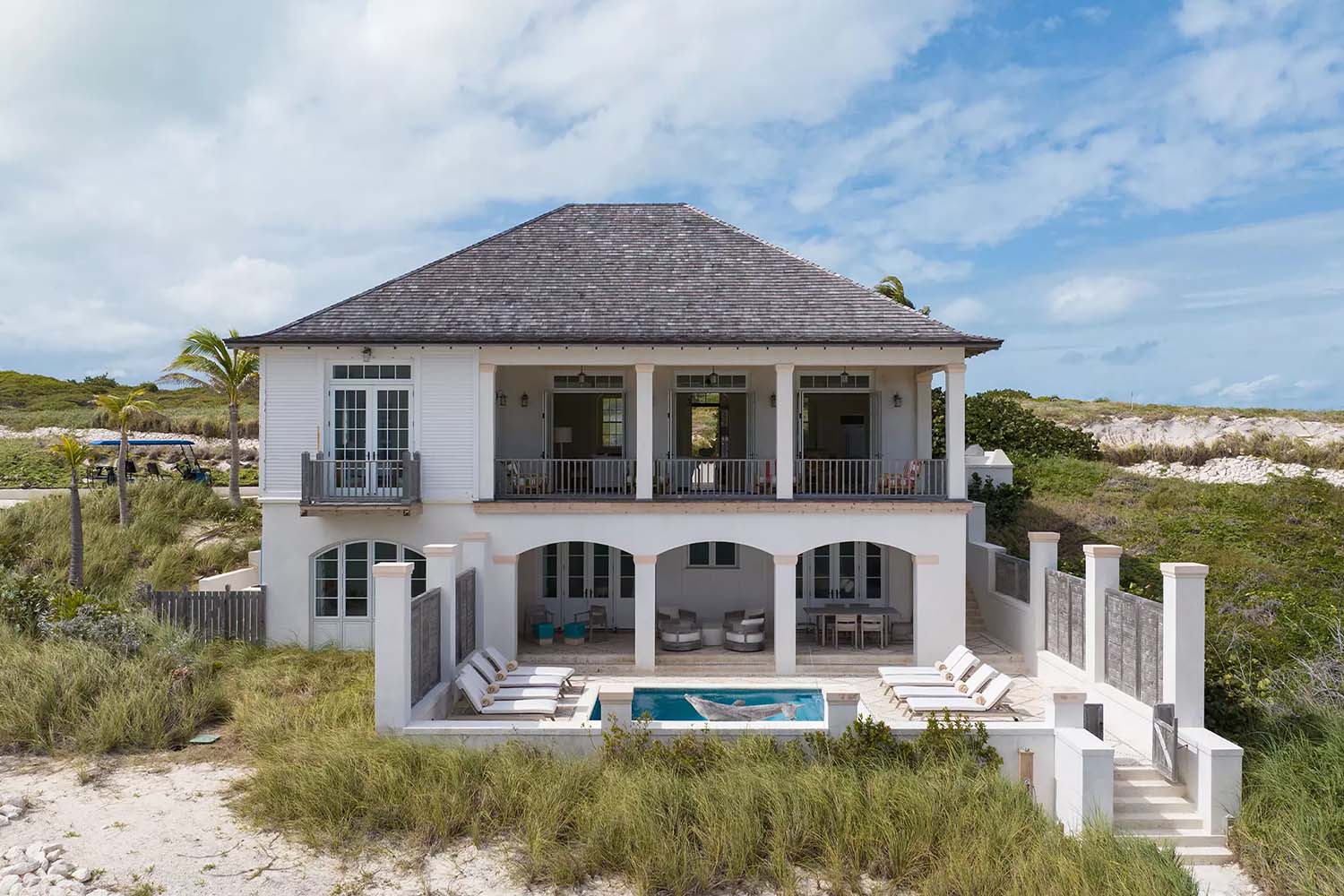 Tidecrest Three Bedroom Beachfront Villa LuxuriaVacations