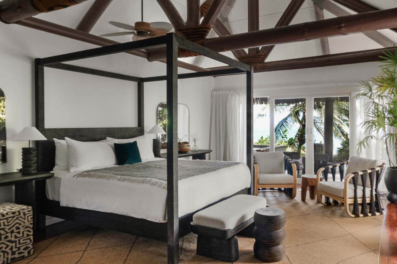 Two Bedroom Beachfront Pool Residence LuxuriaVacations