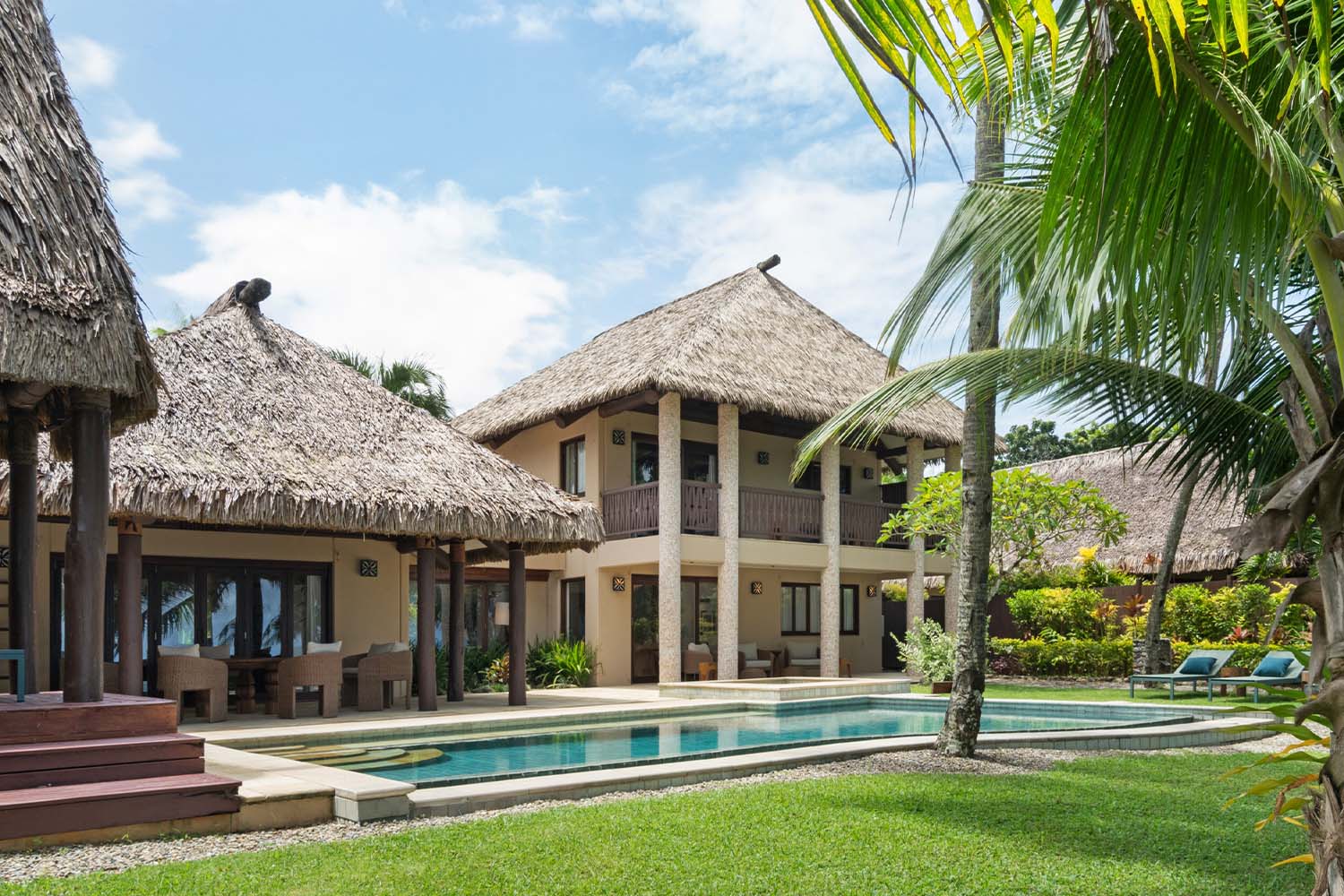Two Bedroom Beachfront Pool Residence LuxuriaVacations