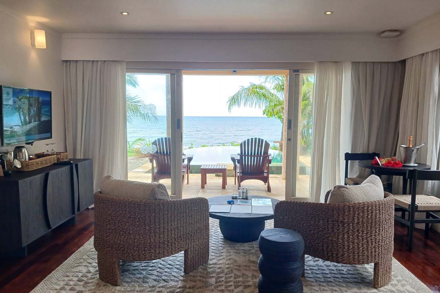 Two Bedroom Beachfront Pool Suite LuxuriaVacations