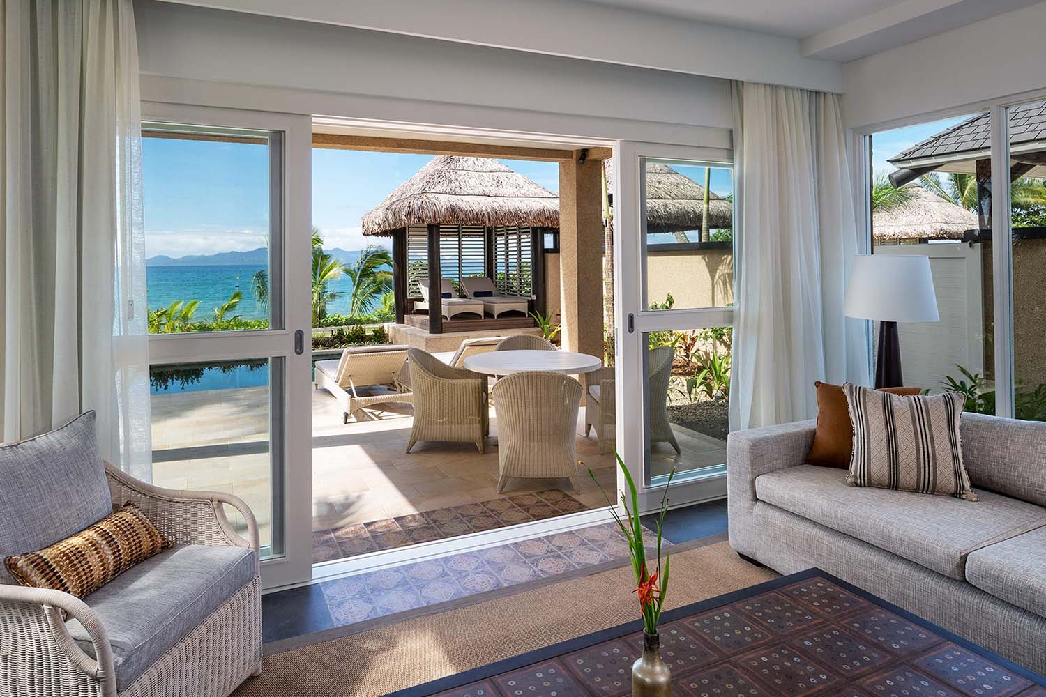 Two Bedroom Beachfront Villa LuxuriaVacations