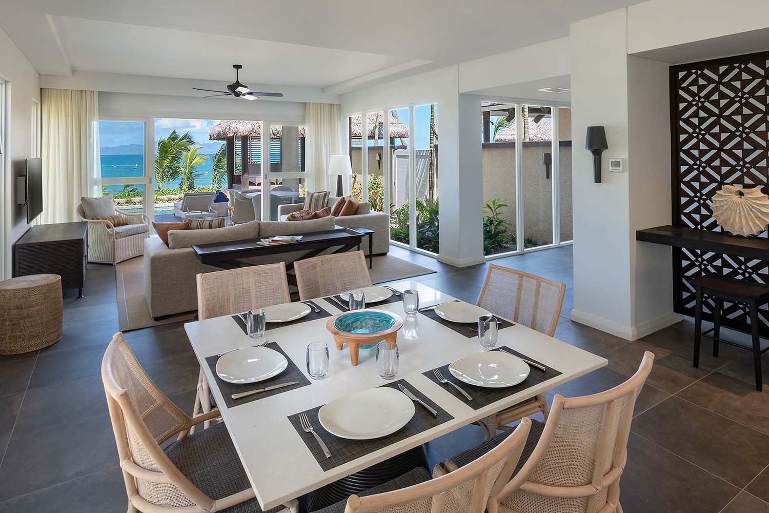 Two Bedroom Beachfront Villa LuxuriaVacations