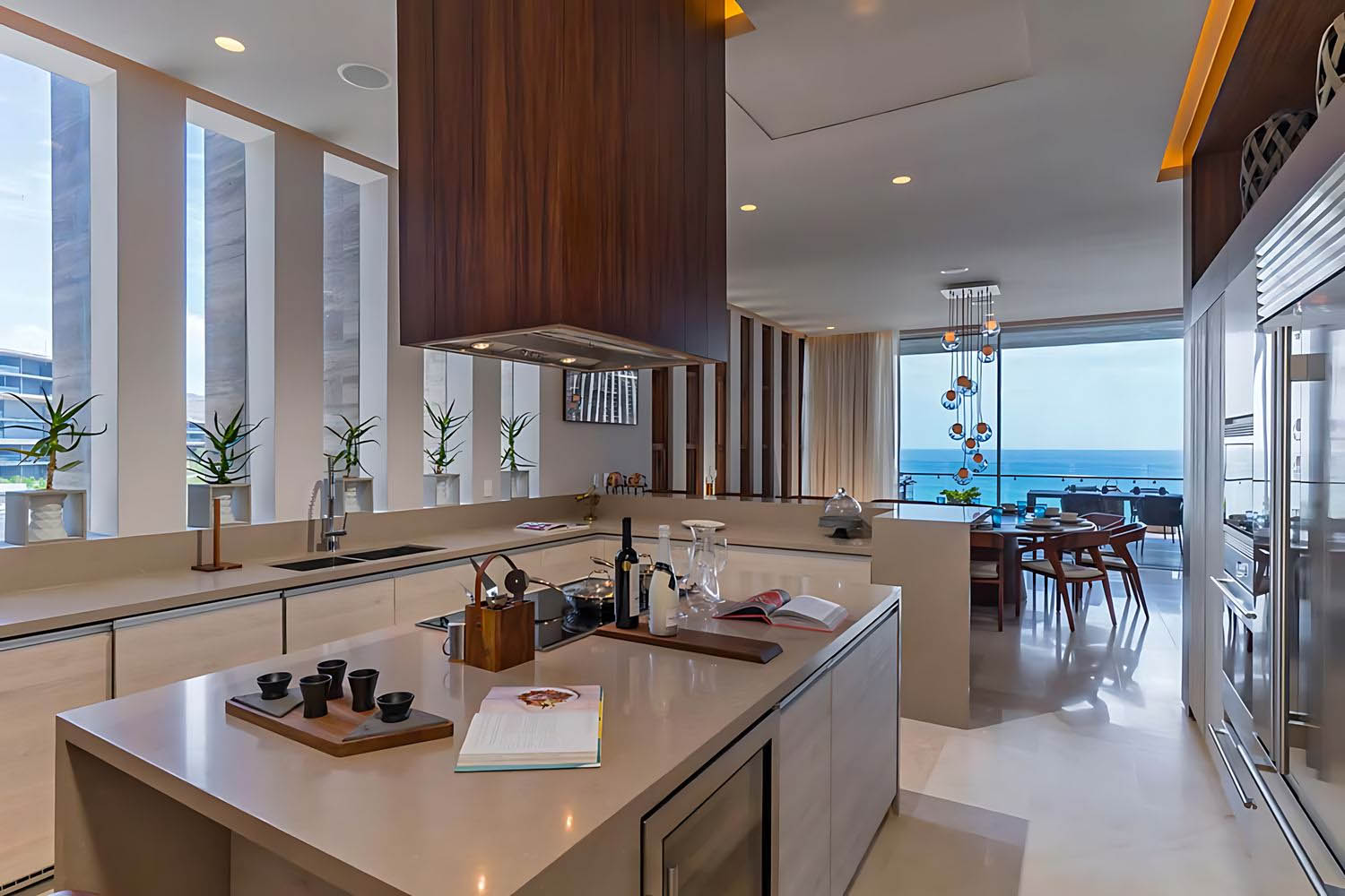Two-Story Penthouse, 3 Bedroom Residence, Beach front, Top floor, Fireplace, Private pool LuxuriaVacations