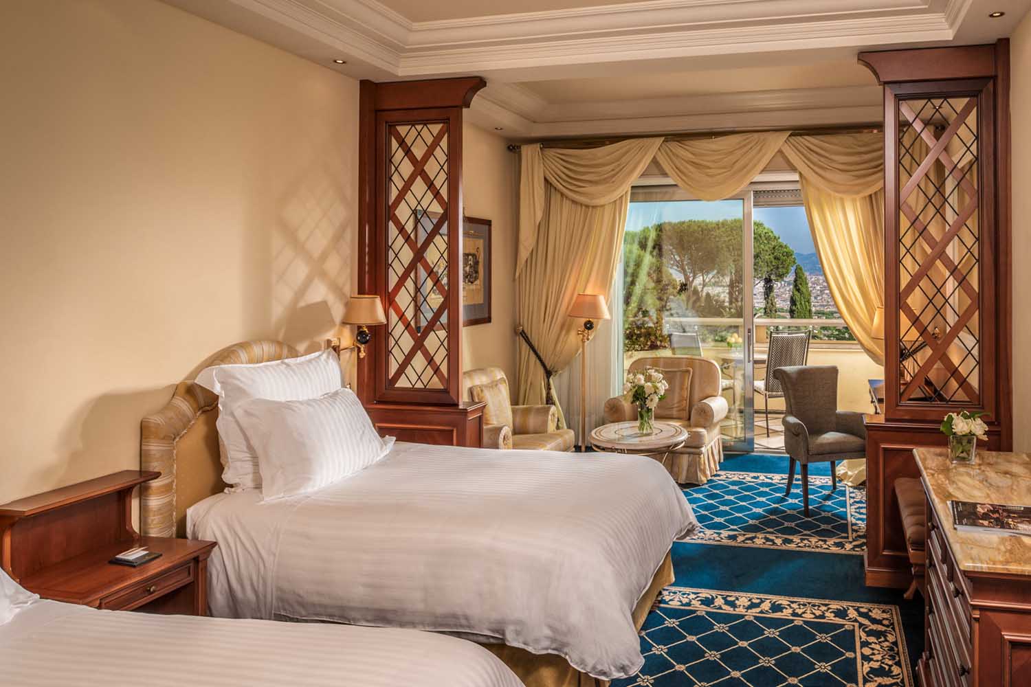 Two Twin Bed Deluxe Room with Private Park View LuxuriaVacations