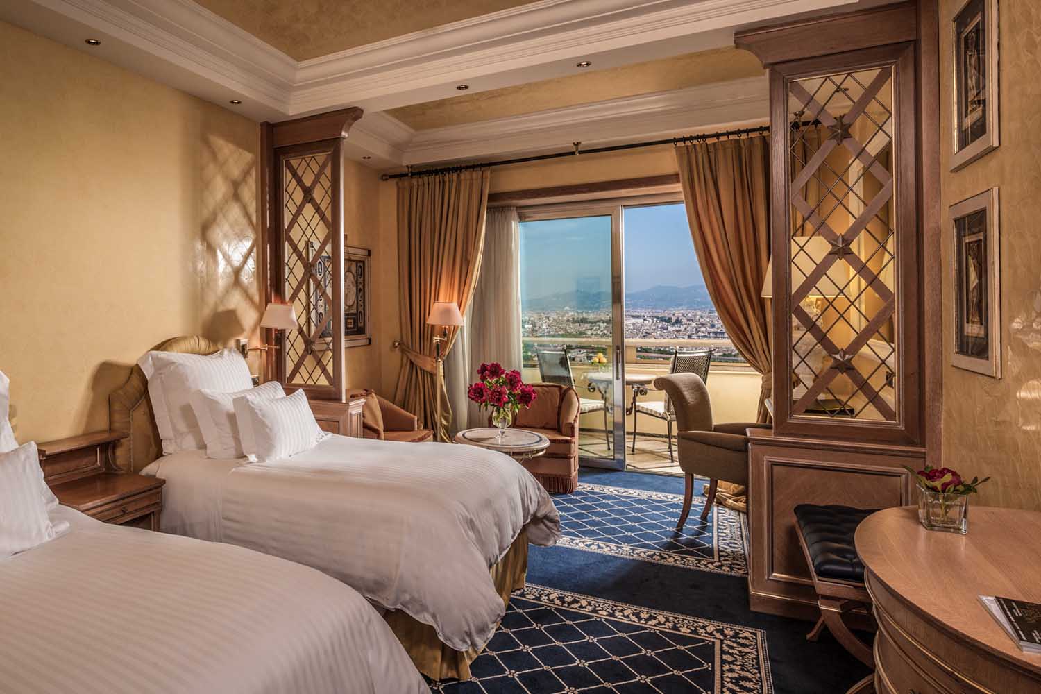 Two Twin Beds Imperial Room with Rome View LuxuriaVacations